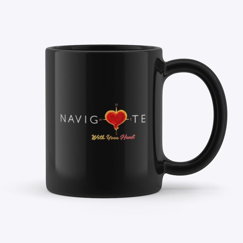 Black Navigate Logo Mug